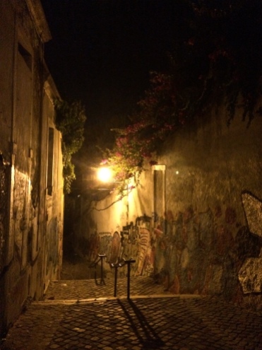 A warm summer night in Graça, one of Lisbon's oldest neighbourhoods