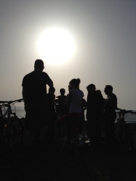 Cycling with friends in Guincho, 30km north of Lisbon