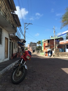 Puerto Baquerizo Moreno, San Cristobal's main town, is pretty much unaffected by tourism