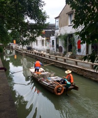 Another view of the beautiful canals in Suzhou