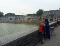 Fishermen outside of the Forbidden City