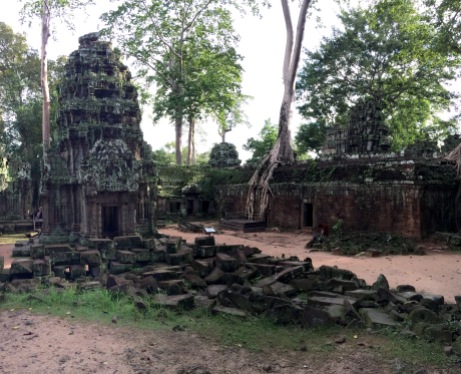 Ta Prohm was left pretty much left in the same state it was discovered