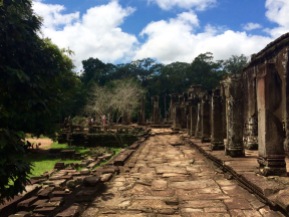Outer terrace of the Bayon temple