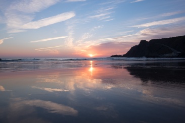 Before: Sunset at Arrifana beach, Portugal (16mm, 1/150s, f5, ISO 200, PPL0-Raw)