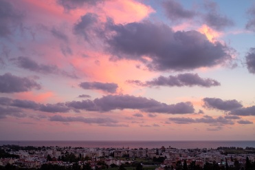 Sunset at Paphos, Cyprus (35mm, f2, 1/90s, ISO 200, PPL1-Corrected)