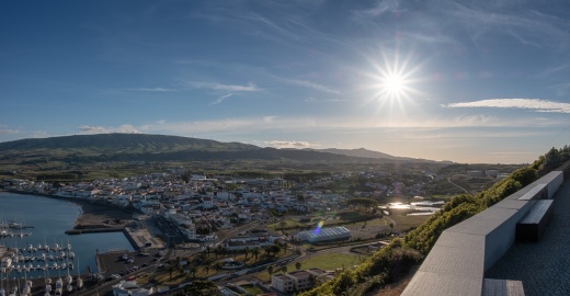 Praia da Vitória, Terceira, Azores (4-image composite panorama, 18mm, f20, 1/800s, ISO 200, PPL2-Enhanced)
